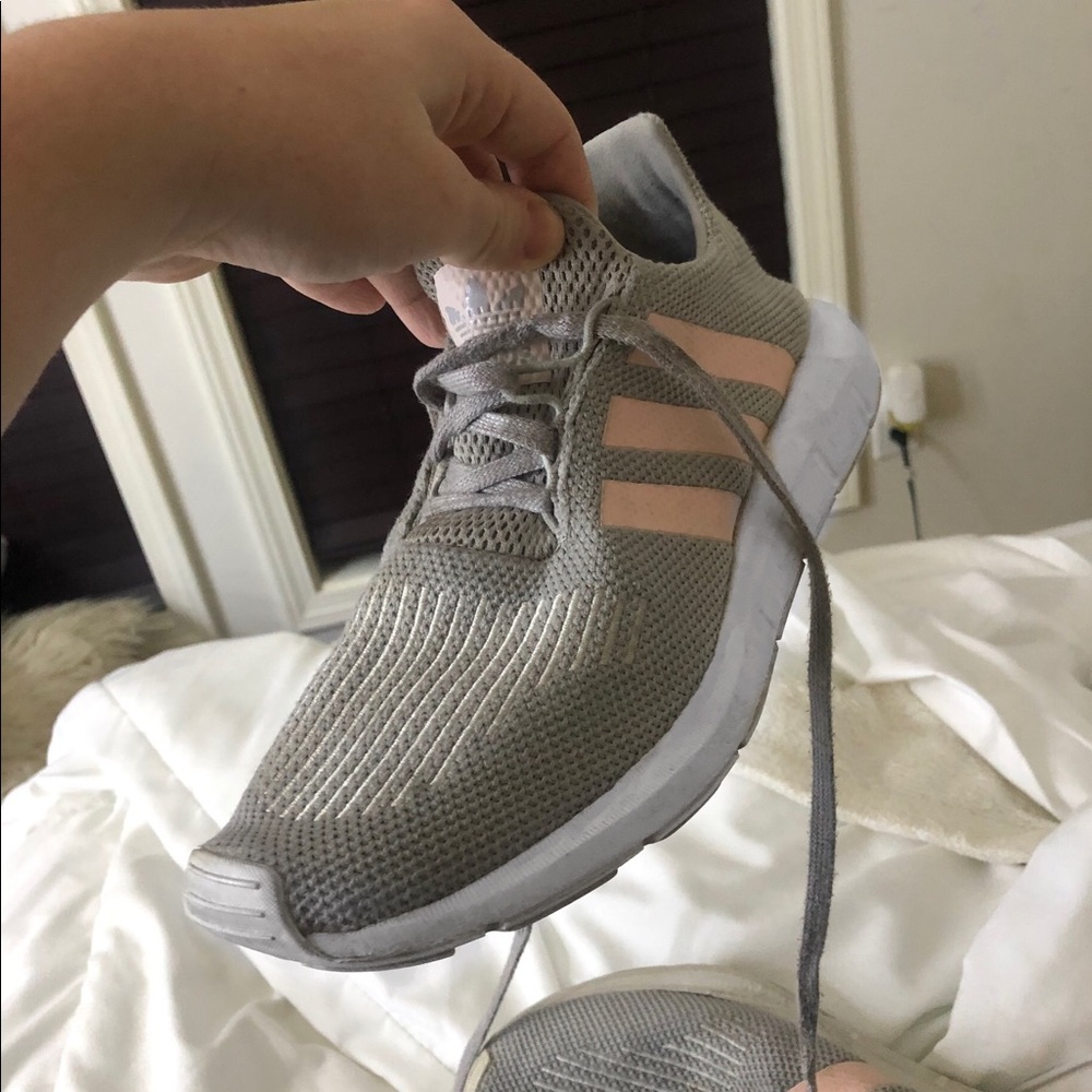 Addidas running shoes!